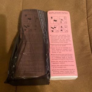 Wax Depilatory paper